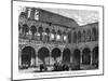 Court of the Convent of Mercy, Mexico, 19th Century-H Catenacci-Mounted Giclee Print