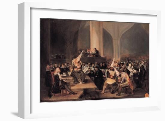 Court of the Inquisition-Francisco de Goya-Framed Giclee Print