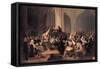 Court of the Inquisition-Francisco de Goya-Framed Stretched Canvas