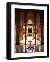 Court of the Lions, 14th century, Alhambra Palace, Spain-null-Framed Photographic Print