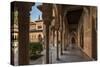 Court of the Lions, Alhambra, Granada, Province of Granada, Andalusia, Spain-Michael Snell-Stretched Canvas