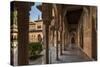 Court of the Lions, Alhambra, Granada, Province of Granada, Andalusia, Spain-Michael Snell-Stretched Canvas