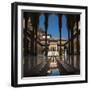 Court of the Lions, Alhambra, Granada, Province of Granada, Andalusia, Spain-Michael Snell-Framed Photographic Print