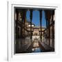 Court of the Lions, Alhambra, Granada, Province of Granada, Andalusia, Spain-Michael Snell-Framed Photographic Print