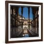 Court of the Lions, Alhambra, Granada, Province of Granada, Andalusia, Spain-Michael Snell-Framed Photographic Print