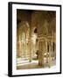 Court of the Lions, Alhambra, Unesco World Heritage Site, Granada, Andalucia, Spain-Michael Busselle-Framed Photographic Print