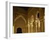 Court of the Lions in the Alhambra Palace in Granada, Andalucia, Spain-Michael Busselle-Framed Photographic Print