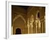 Court of the Lions in the Alhambra Palace in Granada, Andalucia, Spain-Michael Busselle-Framed Photographic Print