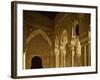 Court of the Lions in the Alhambra Palace in Granada, Andalucia, Spain-Michael Busselle-Framed Photographic Print