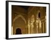 Court of the Lions in the Alhambra Palace in Granada, Andalucia, Spain-Michael Busselle-Framed Photographic Print