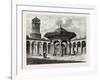 Court of the Mosque of Mohammed Ali in the Citadel. Egypt, 1879-null-Framed Giclee Print