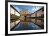 Court of the Myrtles, Alhambra, Granada, Province of Granada, Andalusia, Spain-Michael Snell-Framed Photographic Print