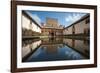 Court of the Myrtles, Alhambra, Granada, Province of Granada, Andalusia, Spain-Michael Snell-Framed Photographic Print