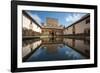 Court of the Myrtles, Alhambra, Granada, Province of Granada, Andalusia, Spain-Michael Snell-Framed Photographic Print