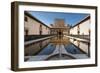 Court of the Myrtles, Alhambra, Granada, Province of Granada, Andalusia, Spain-Michael Snell-Framed Photographic Print