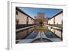 Court of the Myrtles, Alhambra, Granada, Province of Granada, Andalusia, Spain-Michael Snell-Framed Photographic Print