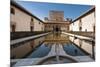 Court of the Myrtles, Alhambra, Granada, Province of Granada, Andalusia, Spain-Michael Snell-Mounted Photographic Print