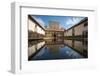 Court of the Myrtles, Alhambra, Granada, Province of Granada, Andalusia, Spain-Michael Snell-Framed Photographic Print