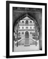 Court of the Myrtles, Alhambra, Spain, 1893-John L Stoddard-Framed Premium Giclee Print