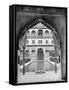 Court of the Myrtles, Alhambra, Spain, 1893-John L Stoddard-Framed Stretched Canvas