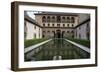 Court of the Myrtles in Alhambra, 14th Century-CM Dixon-Framed Photographic Print