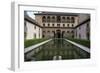 Court of the Myrtles in Alhambra, 14th Century-CM Dixon-Framed Photographic Print