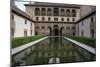 Court of the Myrtles in Alhambra, 14th Century-CM Dixon-Mounted Photographic Print