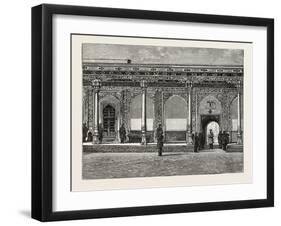 Court of the Palace of the Ex-Khan of Khokan-null-Framed Giclee Print