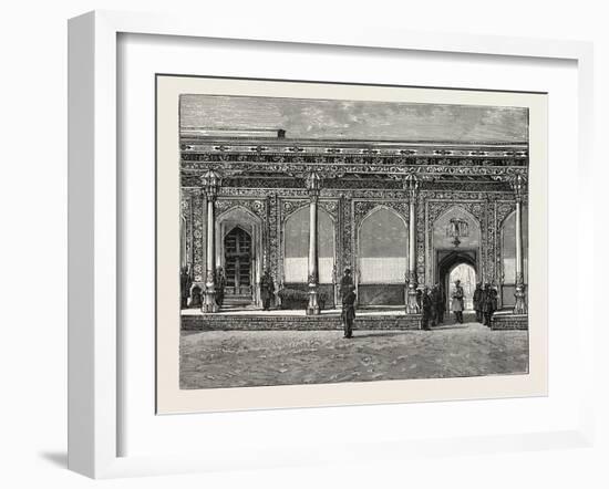 Court of the Palace of the Ex-Khan of Khokan-null-Framed Giclee Print