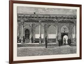 Court of the Palace of the Ex-Khan of Khokan-null-Framed Giclee Print