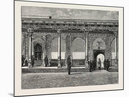 Court of the Palace of the Ex-Khan of Khokan-null-Mounted Giclee Print
