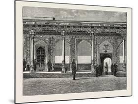 Court of the Palace of the Ex-Khan of Khokan-null-Mounted Giclee Print