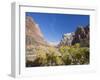 Court of the Patriarchs, Zion National Park in Autumn, Utah, USA-Jean Brooks-Framed Photographic Print