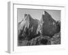 Court Of The Patriarchs Zion National Park Utah 1933-1942-Ansel Adams-Framed Art Print