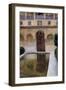 Court of the Pool, Alhambra, Granada, 1917 (Patio de la Alberca, Alhambra, Granada, 1917).-Joaquin Sorolla-Framed Premium Giclee Print