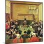 Court of Wards and Liveries, Presided over by the Master of the Court, Lord Burghley (1520-98),…-null-Mounted Giclee Print