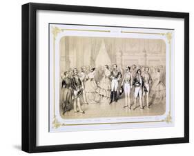 Court Reception at the Tuileries, Paris, 1854-Henri De Montaut-Framed Giclee Print