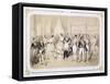 Court Reception at the Tuileries, Paris, 1854-Henri De Montaut-Framed Stretched Canvas