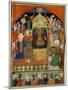 Court Scene from Shahnama, 14th century Iran Timurid Period-null-Mounted Giclee Print