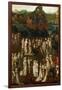 Court Society in Front of a Burgundian Castle-Jan van Eyck-Framed Giclee Print