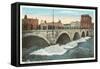 Court Street Bridge, Rochester, New York-null-Framed Stretched Canvas