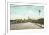 Court Street Bridge, Woonsocket, Rhode Island-null-Framed Premium Giclee Print