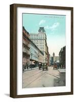 Court Street, Brooklyn, New York City-null-Framed Art Print