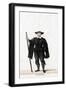 Court Usher, Costume Design for Shakespeare's Play, Henry VIII, 19th Century-null-Framed Giclee Print