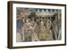 Court Wall, the Central Scene, 1465-1474-Andrea Mantegna-Framed Giclee Print