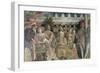 Court Wall, the Central Scene, 1465-1474-Andrea Mantegna-Framed Giclee Print