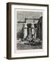 Court with Remains of a Christian Church at Medinet Haboo. Egypt, 1879-null-Framed Giclee Print