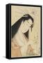Courtesan as Komachi, C. 1796-Chobunsai Eishi-Framed Stretched Canvas