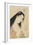 Courtesan as Komachi, C. 1796-Chobunsai Eishi-Framed Giclee Print