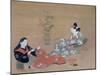 Courtesan Entertaining an Actor, C1695-Furuyama Moroshige-Mounted Giclee Print